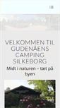 Mobile Screenshot of gudenaaenscamping.dk